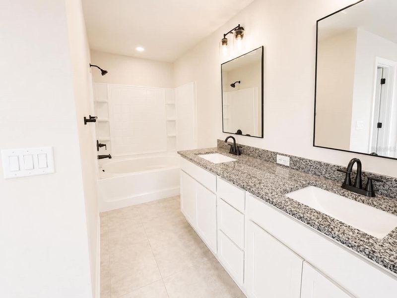 Furnished interior view inside a new home in Harmony Central, St. Cloud (Image 6).