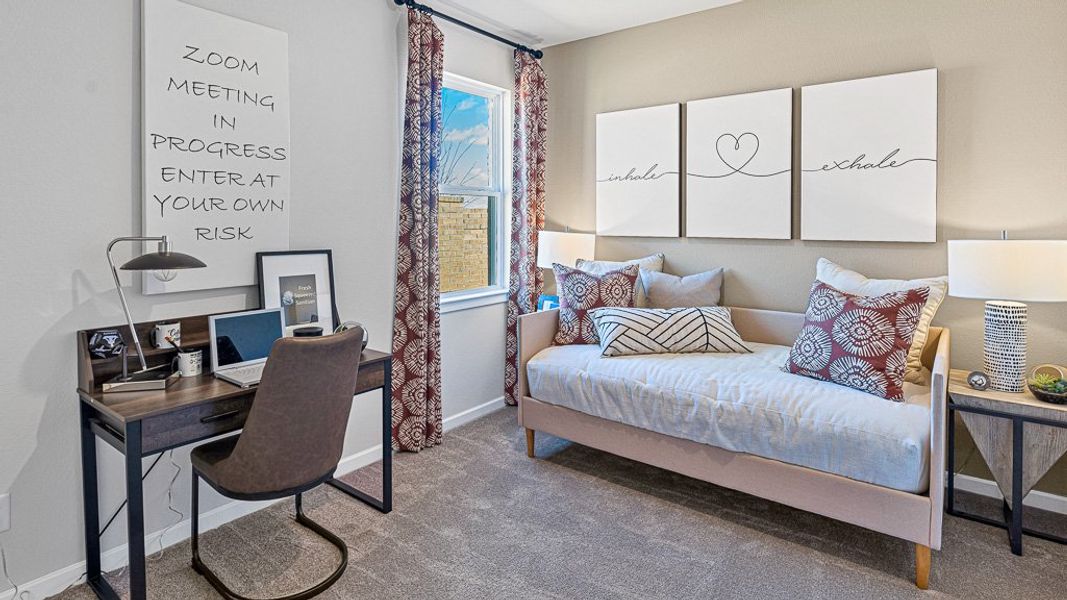 Furnished interior view inside a new home in Raburn Reserve 50s, Tomball (Image 8). Furnished interior view inside a new home in Raburn Reserve 50s, Tomball (Image 8).