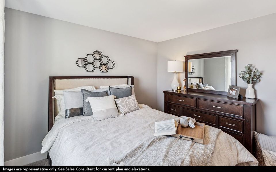 Furnished interior view inside a new home in McCain's Station, Gallatin (Image 16).