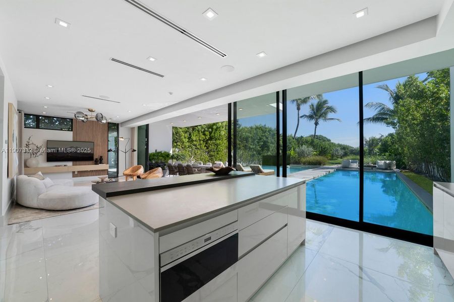 Furnished interior view inside a new home in , Miami Beach (Image 62). Furnished interior view inside a new home in , Miami Beach (Image 62).