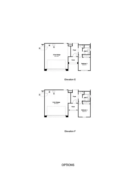 2D floor plan layout of this home in Artisan at Asante, Surprise, AZ (Image 3).