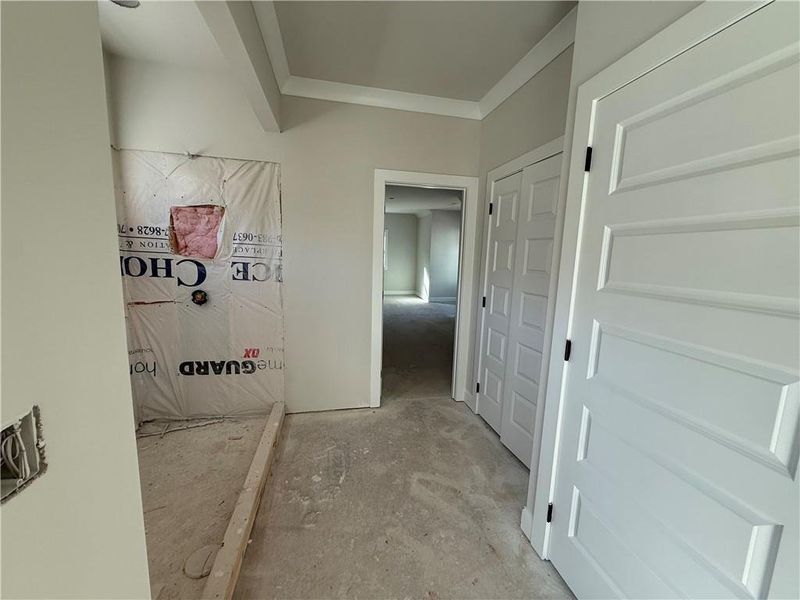 In-progress construction of a new home in , Hoschton, GA (Image 13).