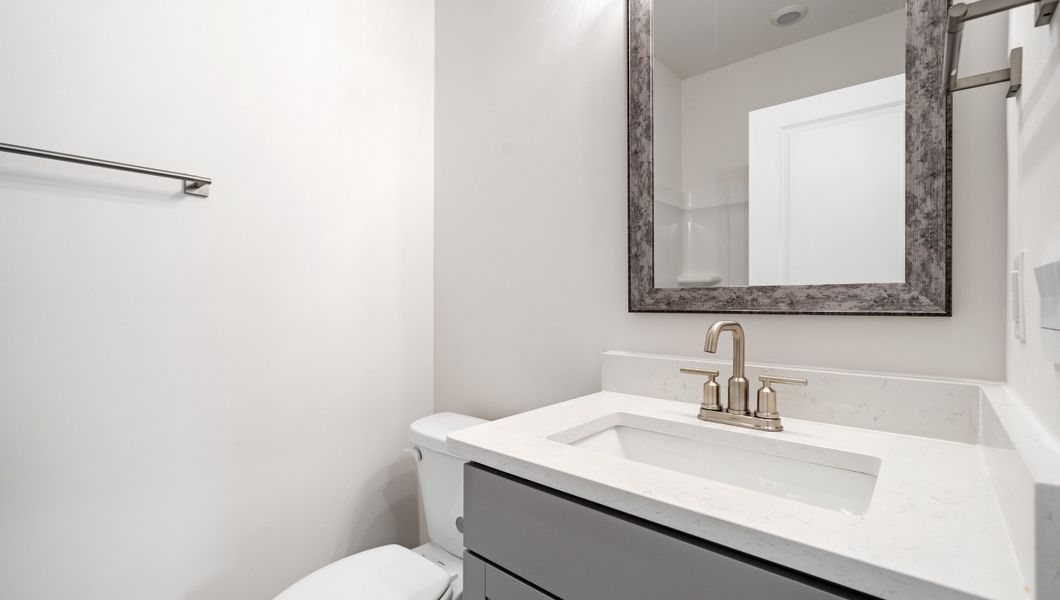 Representative furnished interior of a home built from the LONDON by D.R. Horton in Adams Glen, Greenville (Image 9).