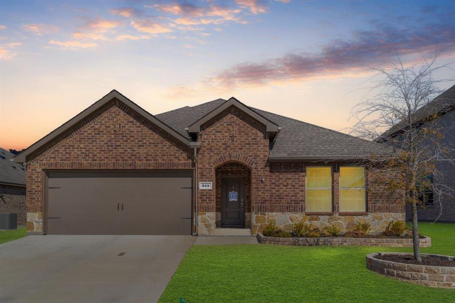 Home built in 2023.  Beautiful curb appeal and neighborhood very family friendly!