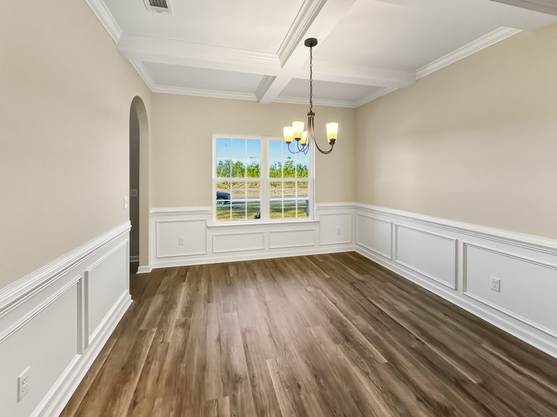 Spacious, unfurnished interior of a new home in Tibet Road at Sassafras, Allenhurst (Image 13).