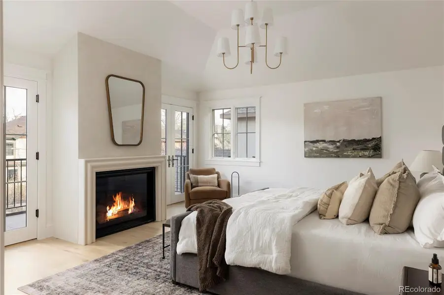 Furnished interior view inside a new home in , Denver (Image 7). Furnished interior view inside a new home in , Denver (Image 7).