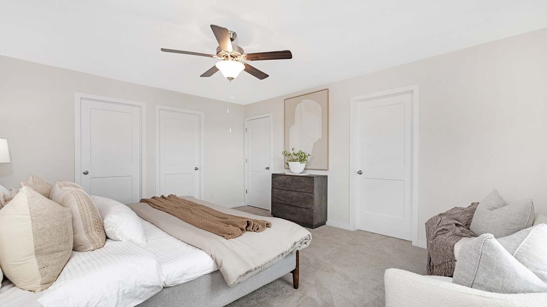 Representative furnished interior of a home built from the Collin by D.R. Horton in Logan Farms, Mooresville (Image 15).