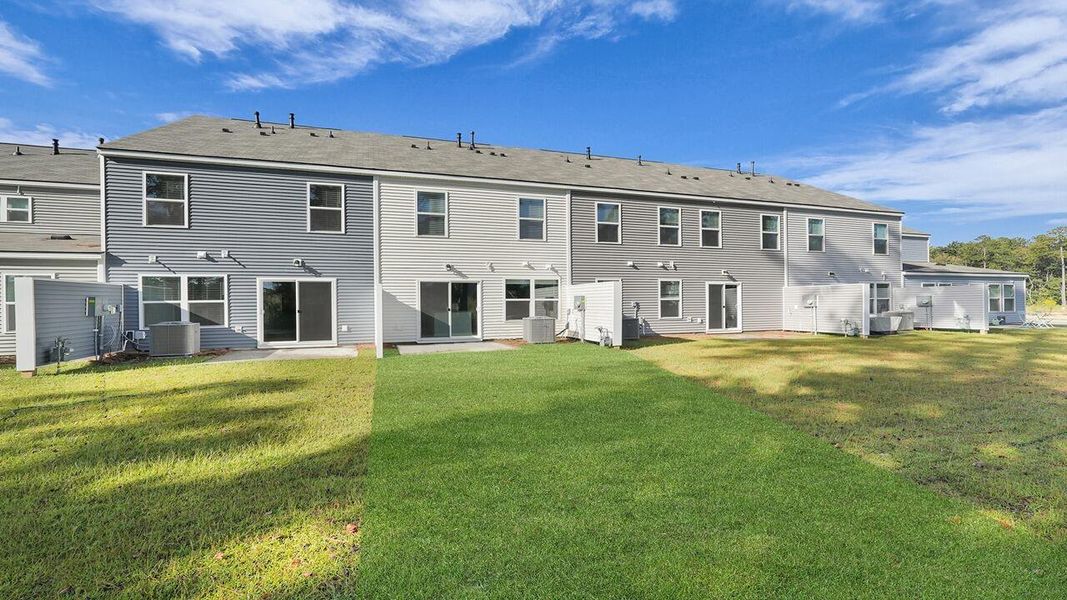 Exterior details and patio area of a home in , Summerville (Image 2). Exterior details and patio area of a home in , Summerville (Image 2).