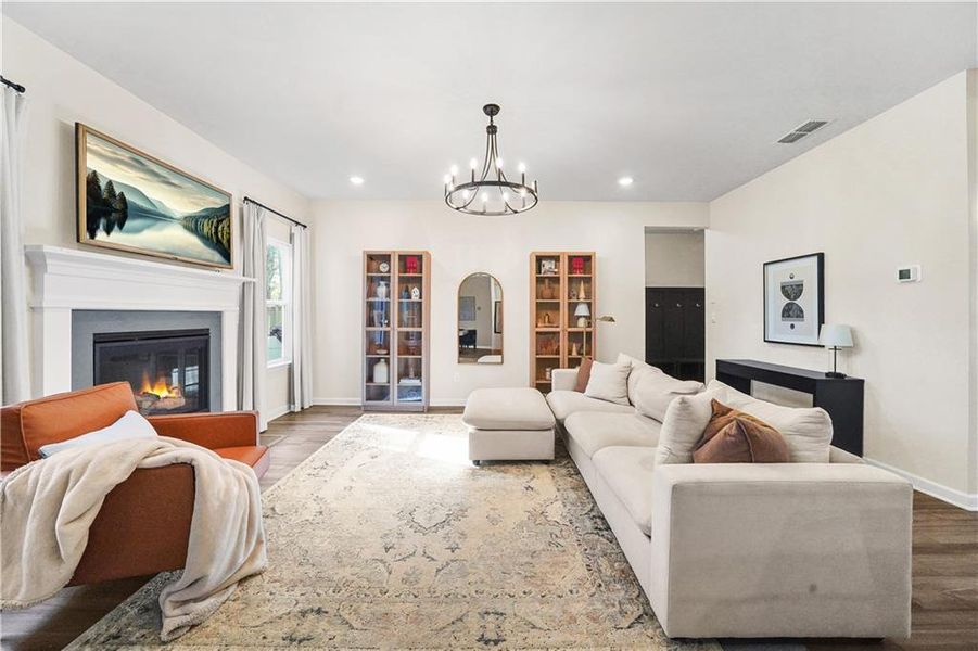 Furnished interior view inside a new home in , Loganville (Image 12).