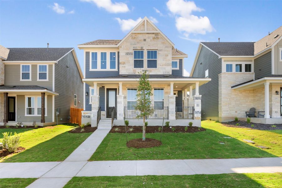 Representative images and renderings are for illustrative purposes. Actual structural options and design finishes of home may vary.