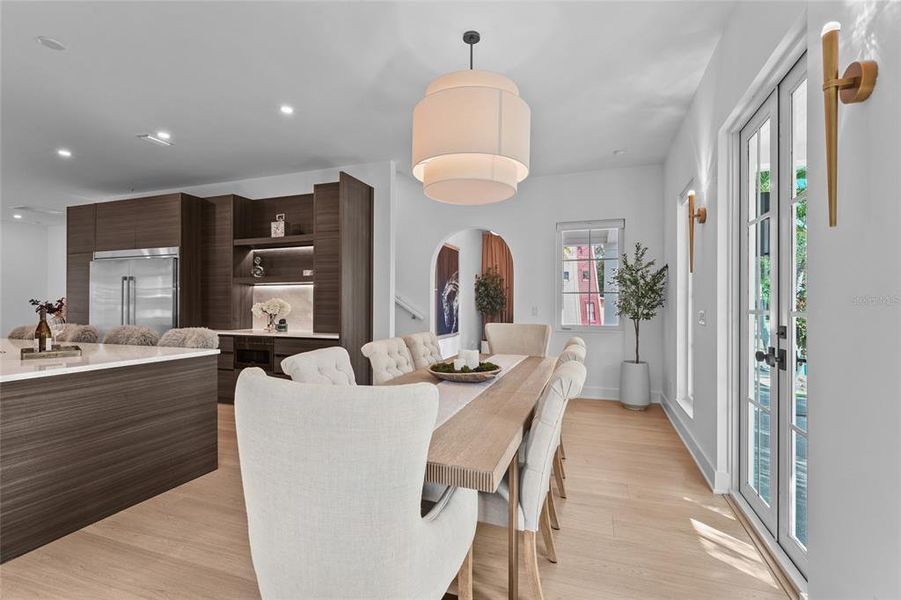 Furnished interior view inside a new home in , Sarasota (Image 46). Furnished interior view inside a new home in , Sarasota (Image 46).