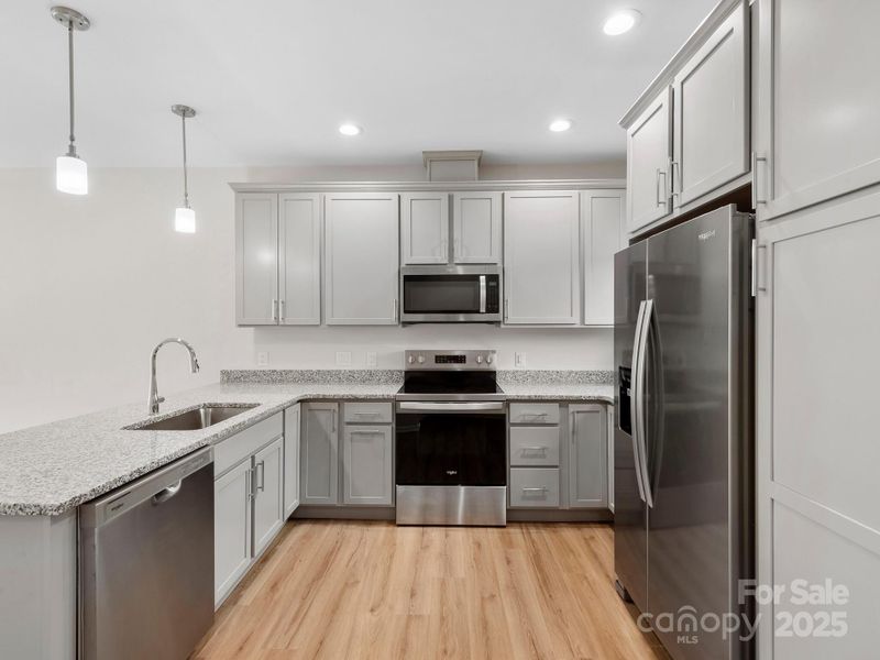 Furnished interior view inside a new home in , Asheville (Image 9).