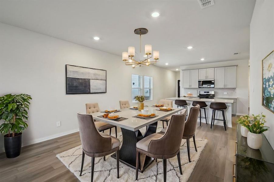 Photo is not of the actual home, but is an inspirational photo of builder’s model home and may depict options, furnishings, and/or decorator features that are not included.