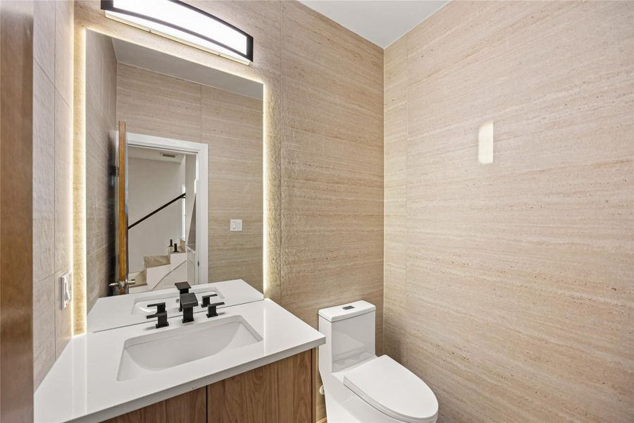 Furnished interior view inside a new home in , Houston (Image 8).