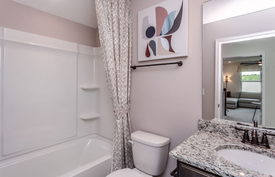 Representative furnished interior of a home built from the Compass by Del Webb in Del Webb at Chatham Park, Pittsboro (Image 7).