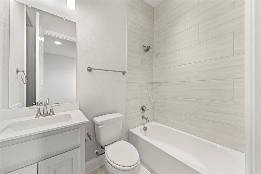 Furnished interior view inside a new home in River Ranch, Van Alstyne (Image 15). Furnished interior view inside a new home in River Ranch, Van Alstyne (Image 15).