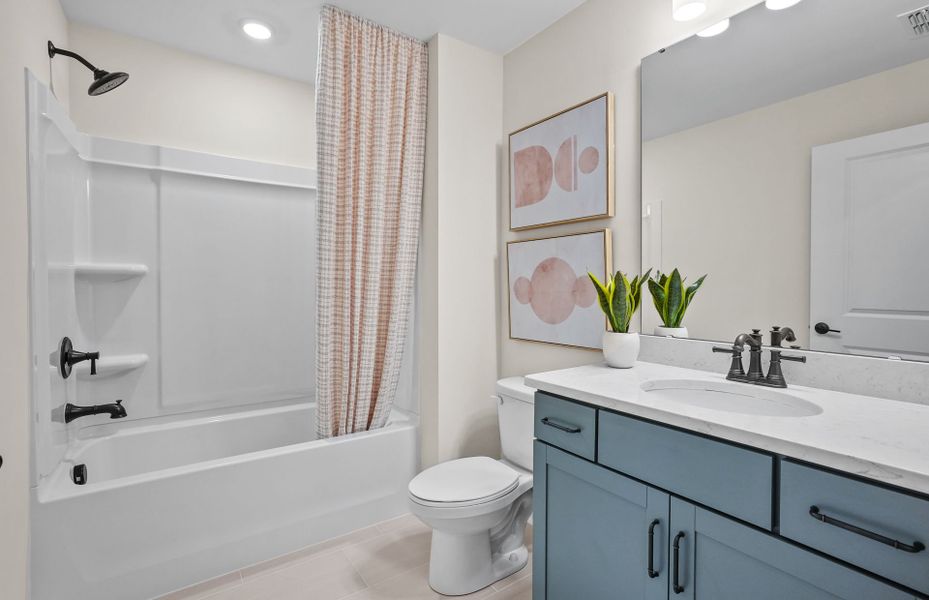 Furnished interior view inside a new home in Kinsdale, Lancaster (Image 17). Furnished interior view inside a new home in Kinsdale, Lancaster (Image 17).