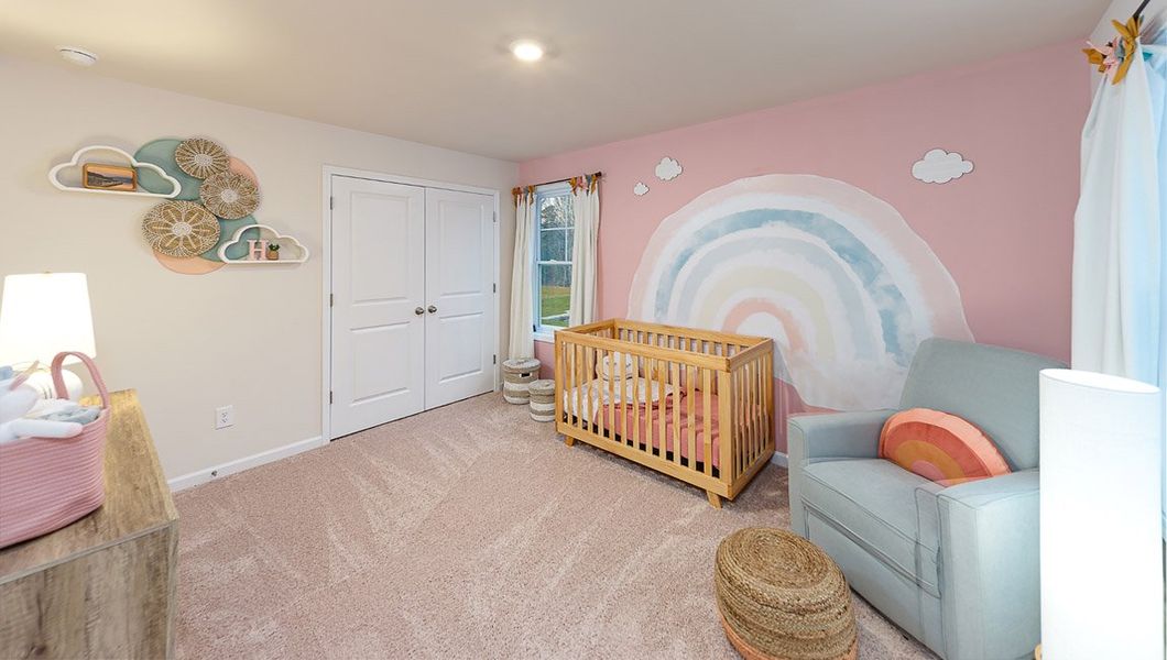 Furnished interior view inside a new home in Skybrook Corners, Huntersville (Image 4). Furnished interior view inside a new home in Skybrook Corners, Huntersville (Image 4).