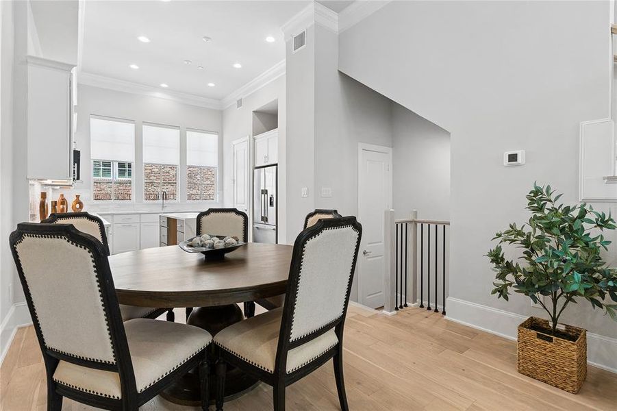 Image of model home with similar floorplan.
