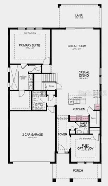 2D floor plan layout of this home in Westview Community Group Page, Kissimmee, FL (Image 3). 2D floor plan layout of this home in Westview Community Group Page, Kissimmee, FL (Image 3).