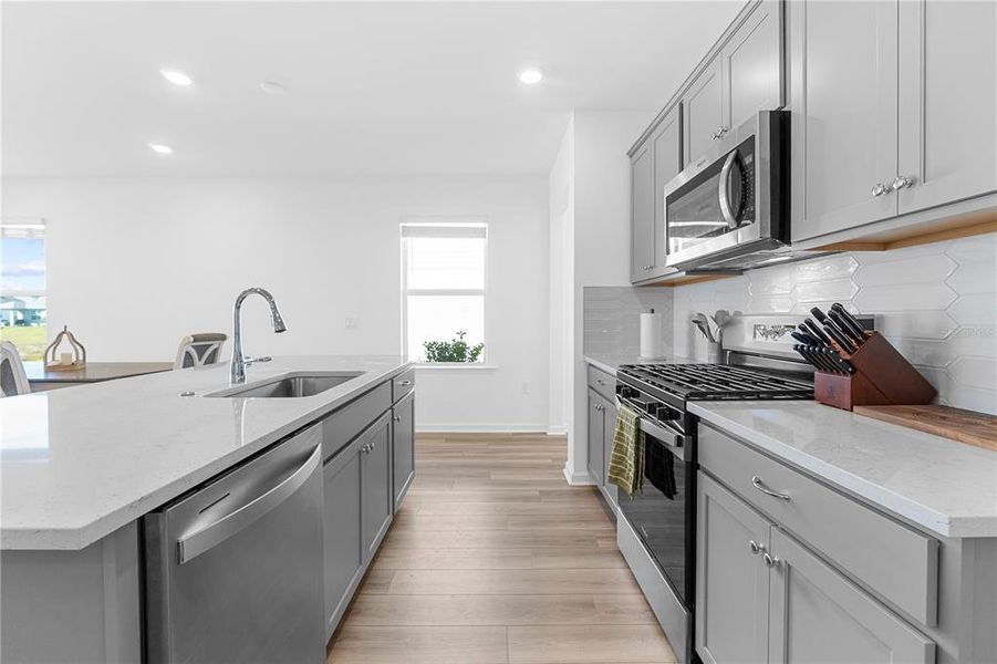 Furnished interior view inside a new home in , Punta Gorda (Image 7).