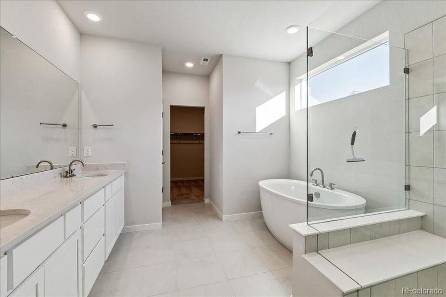 Furnished interior view inside a new home in Floret Collection at Alder Creek, Parker (Image 8). Furnished interior view inside a new home in Floret Collection at Alder Creek, Parker (Image 8).