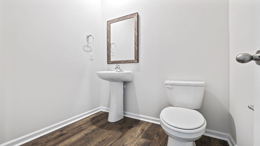 Furnished interior view inside a new home in Durbin Meadows Traditions, Fountain Inn (Image 6).