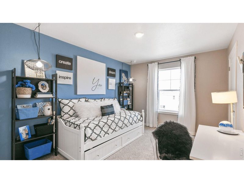 Furnished interior view inside a new home in Vantage, Berthoud (Image 12). Furnished interior view inside a new home in Vantage, Berthoud (Image 12).