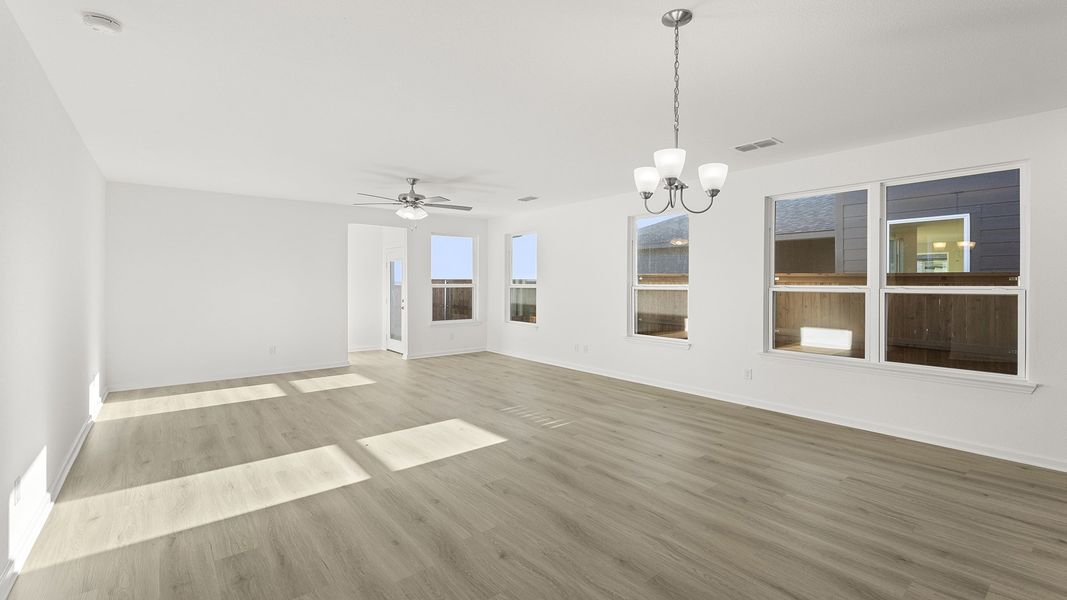 Spacious, unfurnished interior of a new home in Waterscape, Royse City (Image 15). Spacious, unfurnished interior of a new home in Waterscape, Royse City (Image 15).
