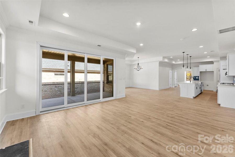 Spacious, unfurnished interior of a new home in The Courtyards on New Hope, Gastonia (Image 14).