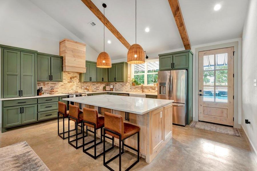 Furnished interior view inside a new home in , Tolar (Image 17).