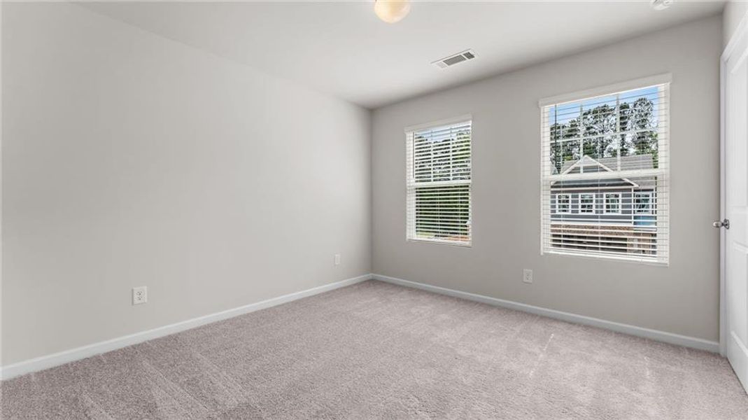 Spacious, unfurnished interior of a new home in Owen Preserve, Canton (Image 9).
