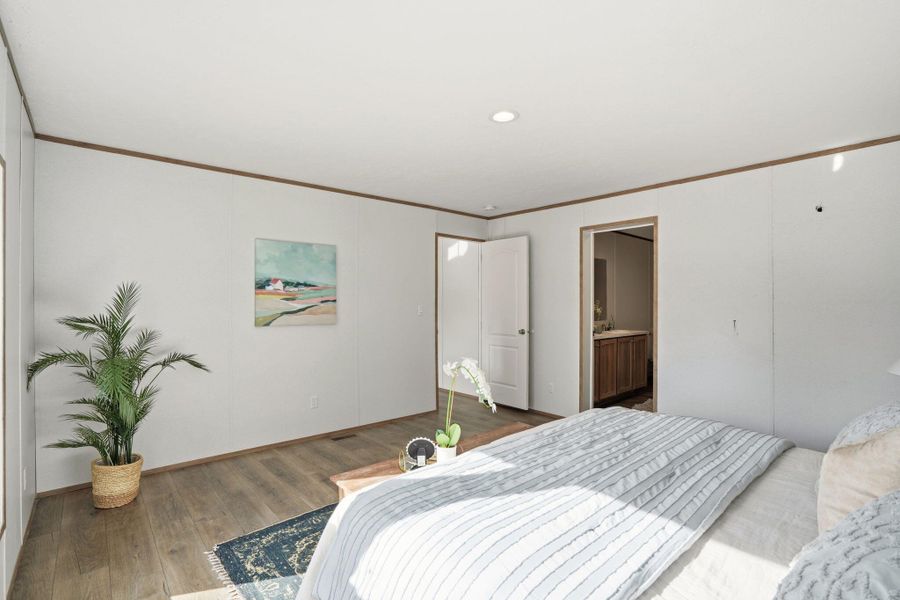 Furnished interior view inside a new home in , St. Stephen (Image 12).