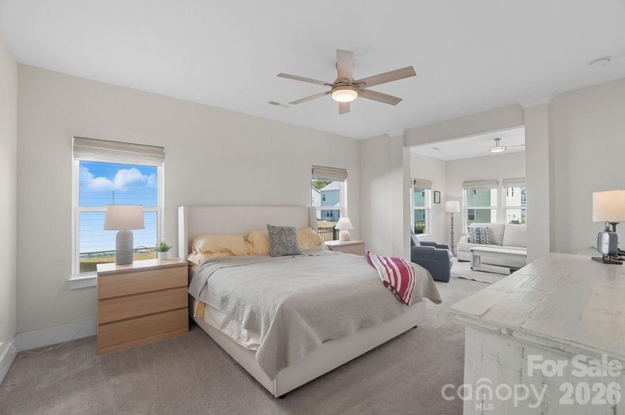 Furnished interior view inside a new home in , Monroe (Image 19).