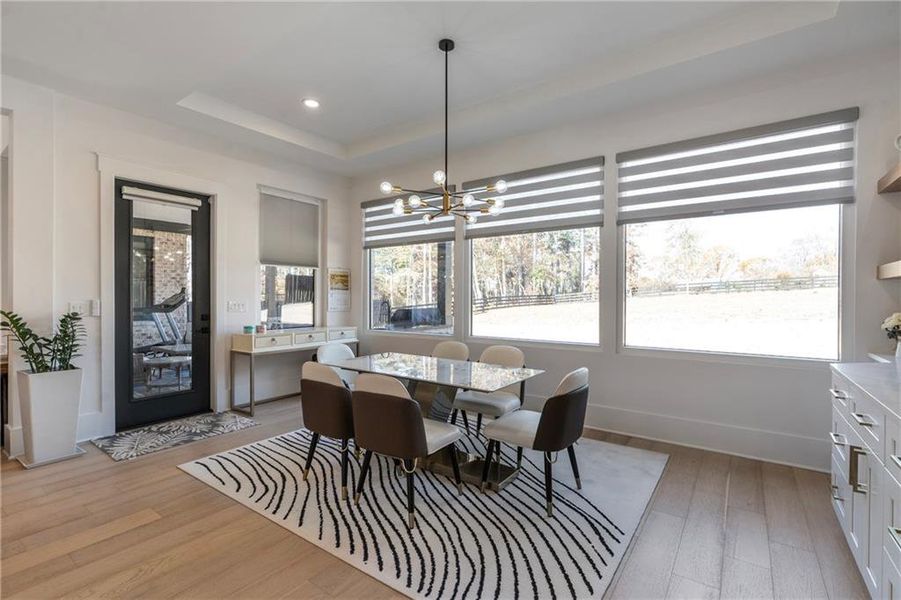 Furnished interior view inside a new home in , Lawrenceville (Image 18).