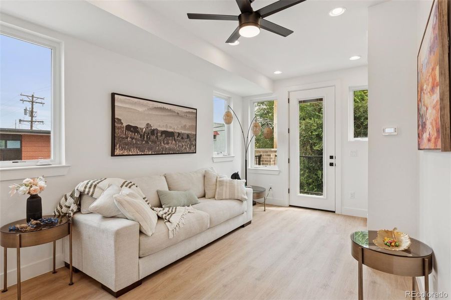 Furnished interior view inside a new home in , Denver (Image 14).