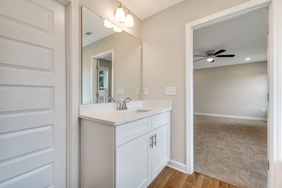 Representative furnished interior of a home built from the Dalton by CJL Homes in Oak Hollow, Crestview (Image 11).