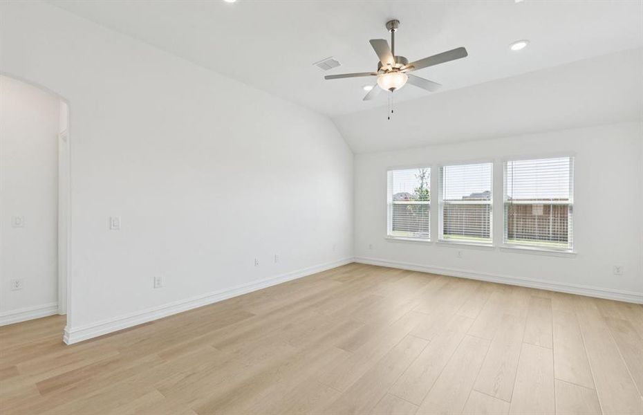 Spacious gathering room with large windows Spacious gathering room with large windows