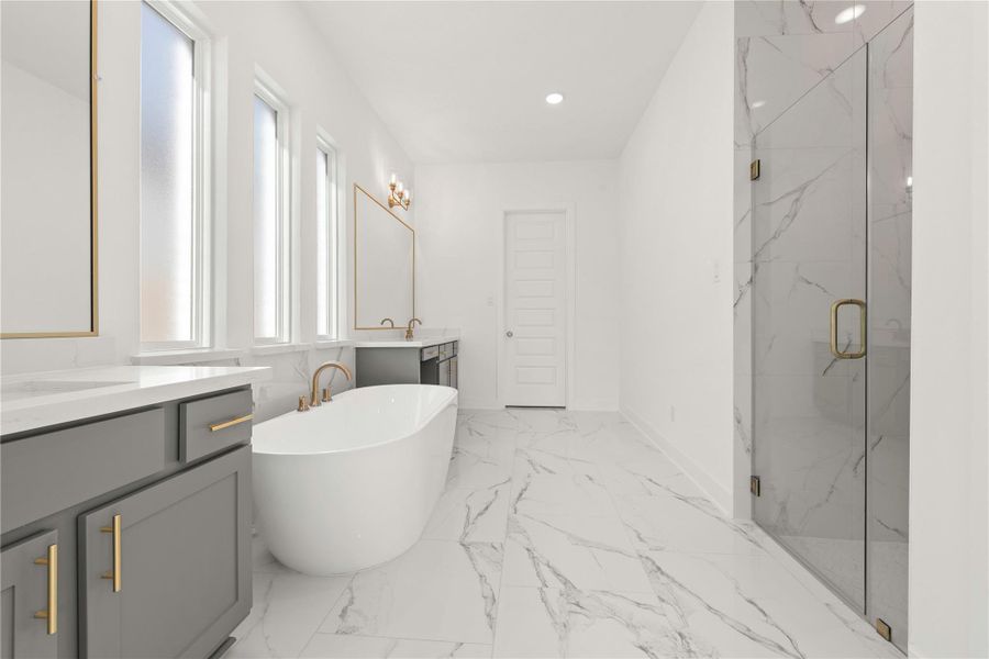 Furnished interior view inside a new home in ARTAVIA®, Conroe (Image 7).