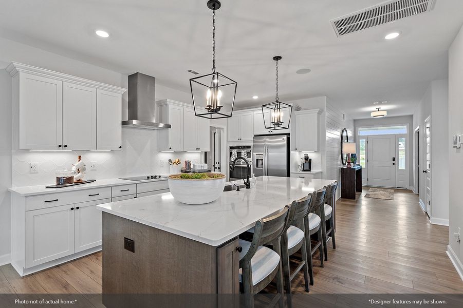 Furnished interior view inside a new home in Parris Meadows, Chesnee (Image 4).