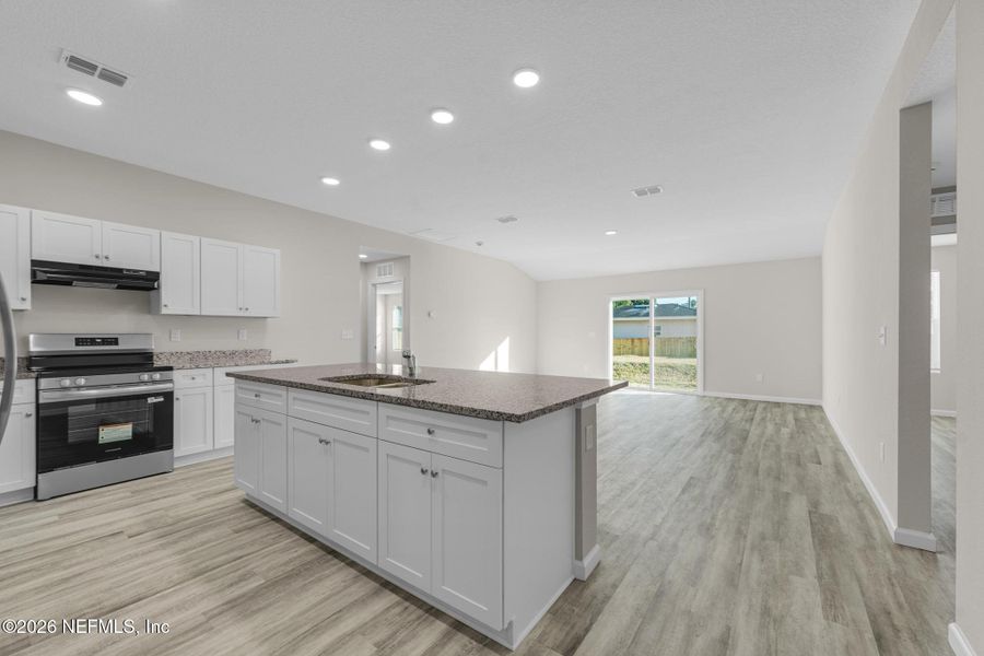 Furnished interior view inside a new home in , Jacksonville (Image 14).