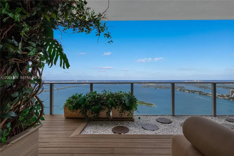 Exterior details and patio area of a home in , Miami (Image 1). Exterior details and patio area of a home in , Miami (Image 1).