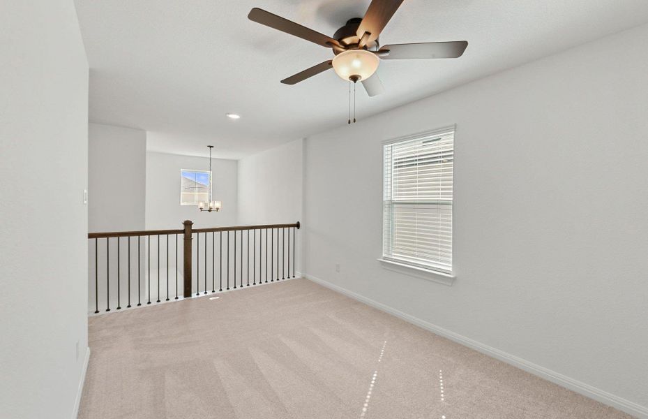 Spacious, unfurnished interior of a new home in Horizon Lake, Leander (Image 25). Spacious, unfurnished interior of a new home in Horizon Lake, Leander (Image 25).