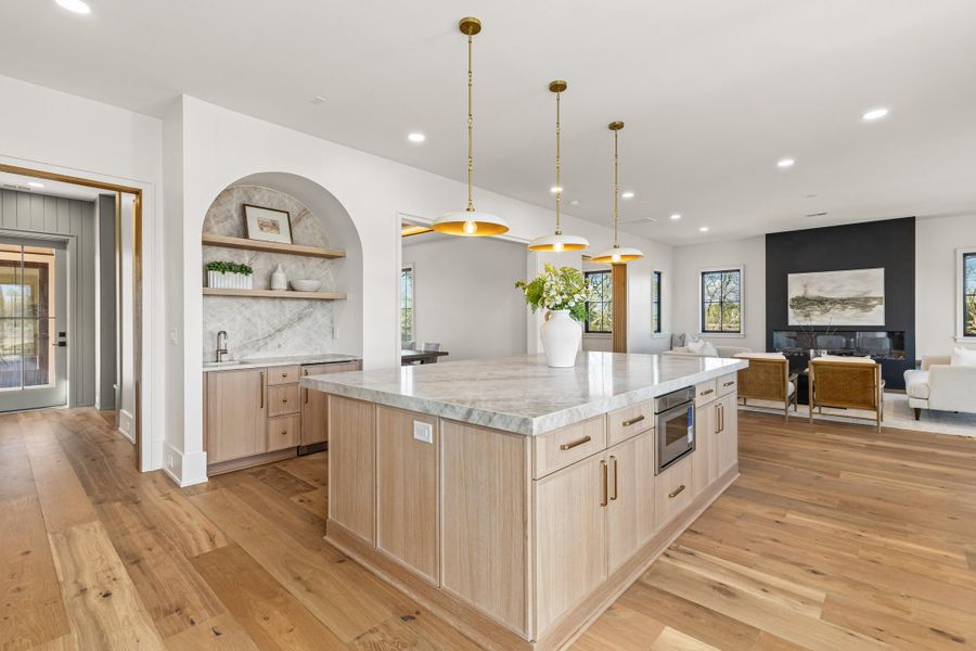 Furnished interior view inside a new home in , Charleston (Image 11).
