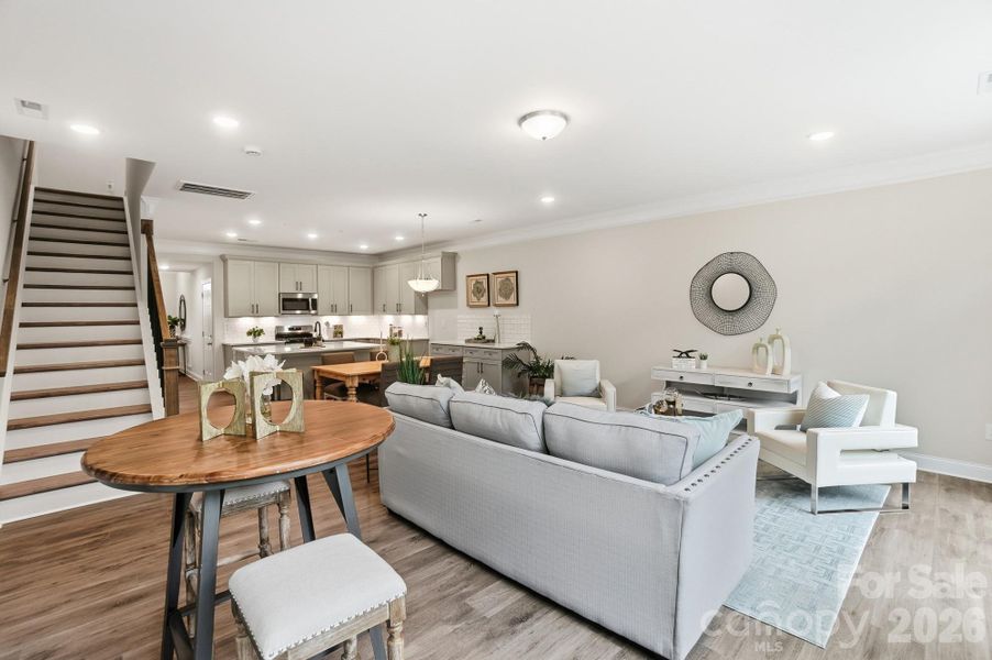 Furnished interior view inside a new home in Harrisburg Village, Harrisburg (Image 34).