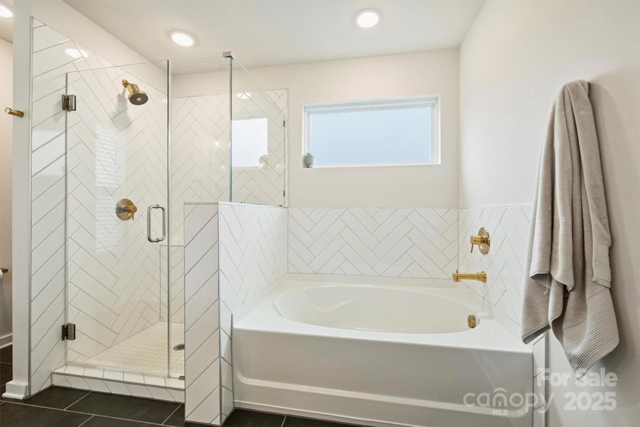 Furnished interior view inside a new home in , Charlotte (Image 36).