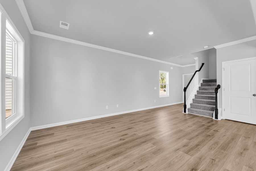 Spacious, unfurnished interior of a new home in Central Creek, Goose Creek (Image 21).
