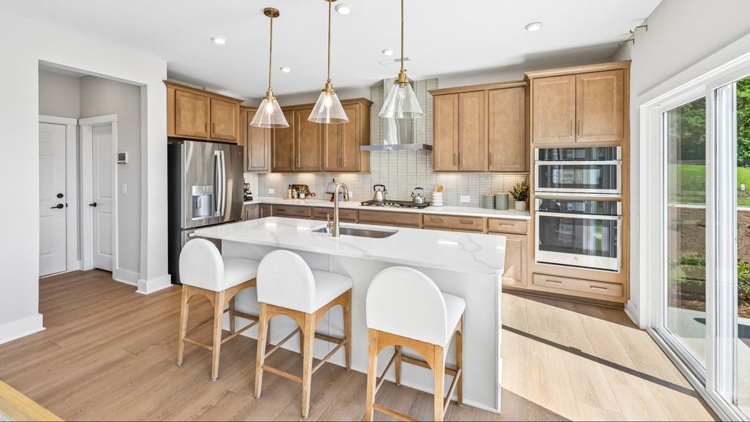 The Jordan Plan by DRB Homes in Farms at Bellingham, Mooresville, NC - Kitchen The Jordan Plan by DRB Homes in Farms at Bellingham, Mooresville, NC - Kitchen