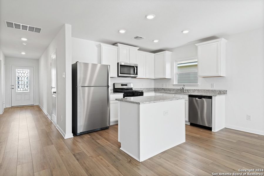 Furnished interior view inside a new home in Luckey Ranch, San Antonio (Image 9).