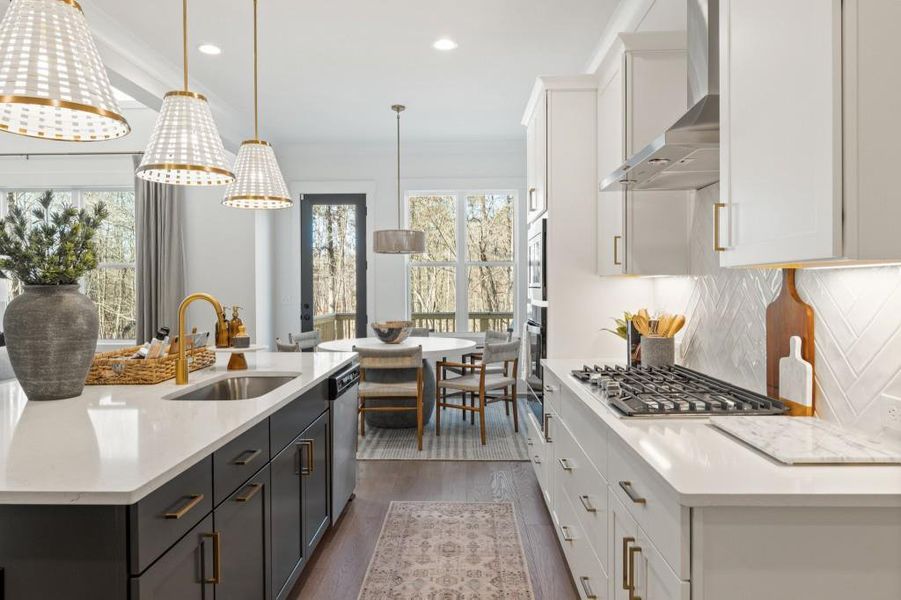 Furnished interior view inside a new home in Arden on Lanier, Cumming (Image 12).